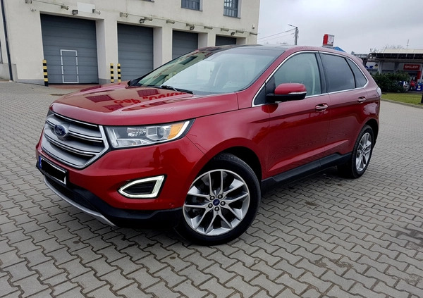 Ford EDGE cena 79900 przebieg: 83000, rok produkcji 2017 z Katowice małe 277